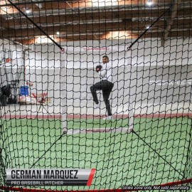 PowerNet German Marquez Strike Zone Attachment Only | for 7x7 Net | Work on Pitching Drills and Location Accuracy | Solo or Team Pitcher Training Aid | Instant Feedback on Strikes or Balls Location