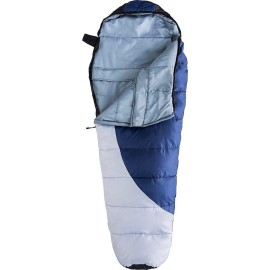 Kamp-Rite Kitimat Mummy Sleeping Bag, Blue/Gray