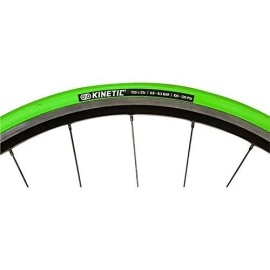 Kinetic By Kurt T-739 Trainer Tire, 700 X 25, Green