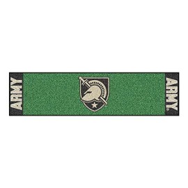 Fanmats 18241 Ncaa U.S. Military Academy Putting Green Mat, Team Color, 18 X 72