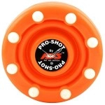 IDS Pro-Shot Puck - Official Roller Hockey Puck Of AAU USA & USA Roller Sports (Flame Orange)