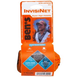 Adventure Medical Kits Invisinet High Visibility Mosquito Tick And Insect Head Net 0.7 Oz Black (0006-7200)