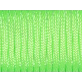 7 Strand Core 550Lb Paracord Parachute Cord Lanyard Mil Spec Type Iii-100Ft (Neon Green(17#))