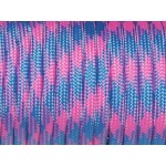 7 Strand Core 550Lb Paracord Parachute Cord Lanyard Mil Spec Type Iii-100Ft (Peachpuff+Sky Blue(67#))