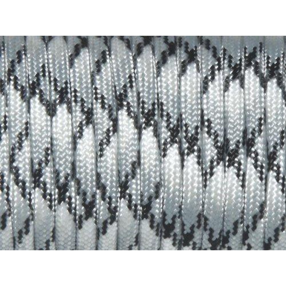 7 Strand Core 550Lb Paracord Parachute Cord Lanyard Mil Spec Type Iii-100Ft (Gray Camo(72#))