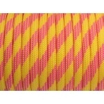7 Strand Core 550Lb Paracord Parachute Cord Lanyard Mil Spec Type Iii-100Ft (Pink+Yellow(85#))