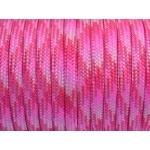 7 Strand Core 550Lb Paracord Parachute Cord Lanyard Mil Spec Type Iii-100Ft (Mix Pink(100#))