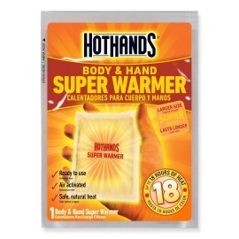 HotHands Body and Hand Super Warmer, 18 Hours of Heat Freshly Packed, 8 Count