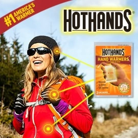 HotHands Body and Hand Super Warmer, 18 Hours of Heat Freshly Packed, 8 Count