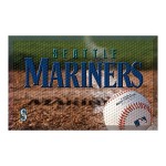 Fanmats 19052 Team Color 19 X 30 Seattle Mariners Scraper Mat (Mlb Ball)