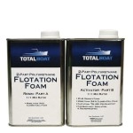 Totalboat Flotation Foam - 2 Part Expanding Polyurethane Marine Pour Foam For Boat Floatation, Insulation And Soundproofing (2 Lb Density, 2 Quart Kit)