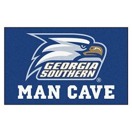 Fanmats 19617 Georgia Southern Man Cave Ultimat Rug, Team Color, 59.5X94.5