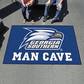 Fanmats 19617 Georgia Southern Man Cave Ultimat Rug, Team Color, 59.5X94.5
