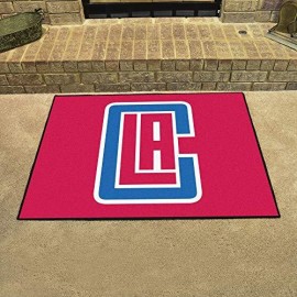 Fanmats Nba - Los Angeles Clippers Rug - 34 In. X 42.5 In.