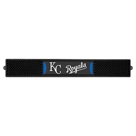 Fanmats 19325 Mlb - Kansas City Royals Drink Mat, Team Color, 3.25X24