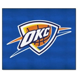 Fanmats 19464 Oklahoma City Thunder Tailgater Rug - 5Ft. X 6Ft. Sports Fan Area Rug Home Decor Rug And Tailgating Mat
