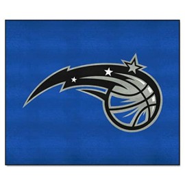 Fanmats 19466 Orlando Magic Tailgater Rug - 5Ft. X 6Ft. Sports Fan Area Rug Home Decor Rug And Tailgating Mat