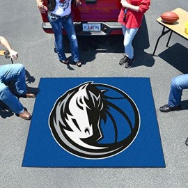 Fanmats 19435 Nba - Dallas Mavericks Tailgater Rug , Team Color, 59.5X71