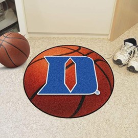 Fanmats 19572 Duke D Basketball Mat, Team Color, 27 Diameter