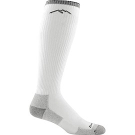 Darn Tough Westerner Otc Light Cushion Sock - Mens (White, Xx-Large)