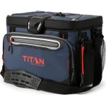 Arctic Zone Titan Deep Freeze Cooler - 30 Can Zipperless Hardbody Cooler - Deep Freeze Insulation, HardBody Liner, and SmartShelf