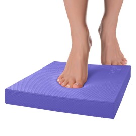 Yes4All Sports Outdoors Gt Sports Fitness Exercise Fitness Balance Trainers Balance Boards Large Balance Pad, C.Purple - L 15,5