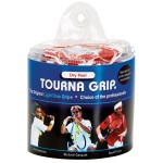 Tourna Grip, Original Dry Feel Tennis Grip (30 Grips) In A Vinyl Pouch