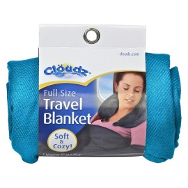 Cloudz Compact Travel Blanket - Sky Blue