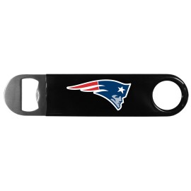 NFL Siskiyou Sports Fan Shop New England Patriots Long Neck Bottle Opener One Size Black