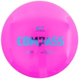 Latitude 64 Compass Midrange Disc Golf - Opto Line - Stable and Versatile - Colors May Vary - 173-176 Grams