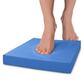 Yes4All Foam Exercise Pad/Balance Pads for Physical Therapy and Balance Exercises, Suitable for Home, Work, Rehabilitation,B.Blue , Large