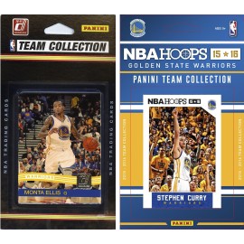 NBA Golden State Warriors 2 Different Licensed Team Set Trading Card