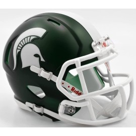 Michigan State Spartans Riddell Speed Mini Replica Satin Football Helmet