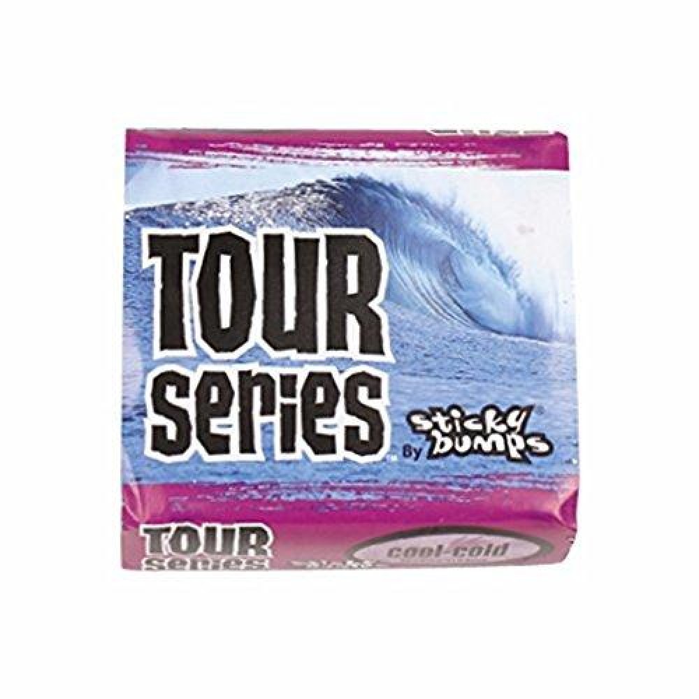 Sticky Bumps Tour Series Wax, Cool/Cold, Pack Of 5