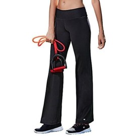 Champion Womens Absolute Semi-Fit Pant With Smoothtec Waistband, Black, Large
