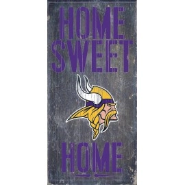 Fan Creations Minnesota Vikings Wood Sign - Home Sweet Home 6