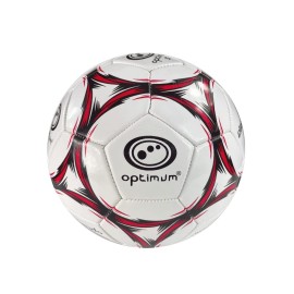 Optimum Classico Footballsoccer Ball, Without Pump Blackred - Size 3