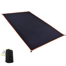 Geertop 1 Person Ultralight Waterproof Tent Tarp Footprint Ground Sheet Mat, For Camping, Hiking, Picnic (4 Sizes)
