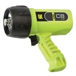 Underwater Kinetics C8 eLED (L2) Dive Light, Safety Yellow