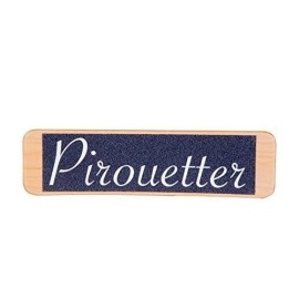 Frank Frog Pirouetter | Black Ballet Turning Board | Sturdy Canadian Maple Wood, Gift Box | Improve Your Turns And Pirouettes