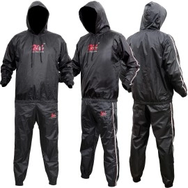 2Fit Heavy Duty Sweat Suit Sauna Exercise Gym Suit Fitness, Weight Loss, Antirip (Xxl)
