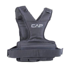 Cap Barbell Womens Weighted Vest, 30 Pound, Black