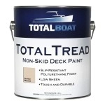 Totalboat Totaltread Non Skid Deck Paint (Beige, Gallon) Marine-Grade Anti Slip Traction Coating