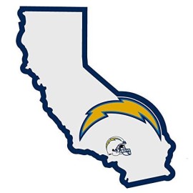 Siskiyou Sports NFL Fan Shop Los Angeles Chargers Home State Decal One Size Team Color