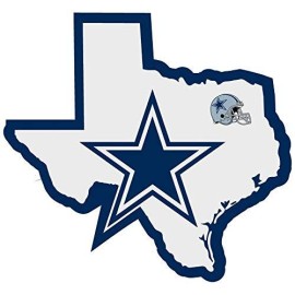 Siskiyou Sports NFL Fan Shop Dallas Cowboys Home State Decal One Size Team Color