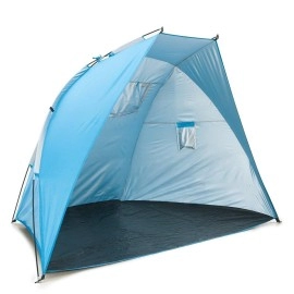 iCorer Extra Large Outdoor Portable EasyUp Beach Cabana Tent Sun Shelter Sunshade, Blue