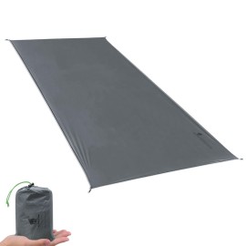 GEERTOP 1 Person Ultralight Waterproof Tent Tarp Footprint Ground Sheet Mat, for Camping, Hiking, Picnic (4 Sizes)