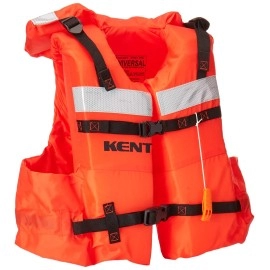 Onyx 100400-200-004-16 Adult Type I Vest Style Life Jacket, Orange