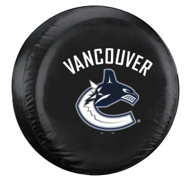 Fremont Die NHL Vancouver Canucks Tire Cover, Standard Size (27-29