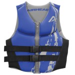 Airhead Adult Swoosh Kwik-Dry Neolite Flex Life Vest, Small, Blue